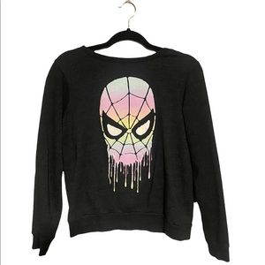 Women’s Marvel long sleeve Spider-Man sweatshirt